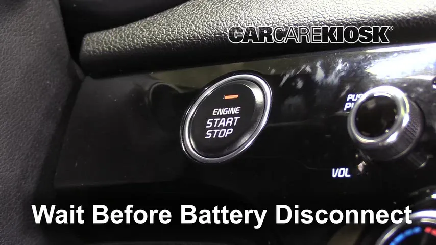 2018 Kia Sportage SX Turbo 2.0L 4 Cyl. Turbo Battery Replace